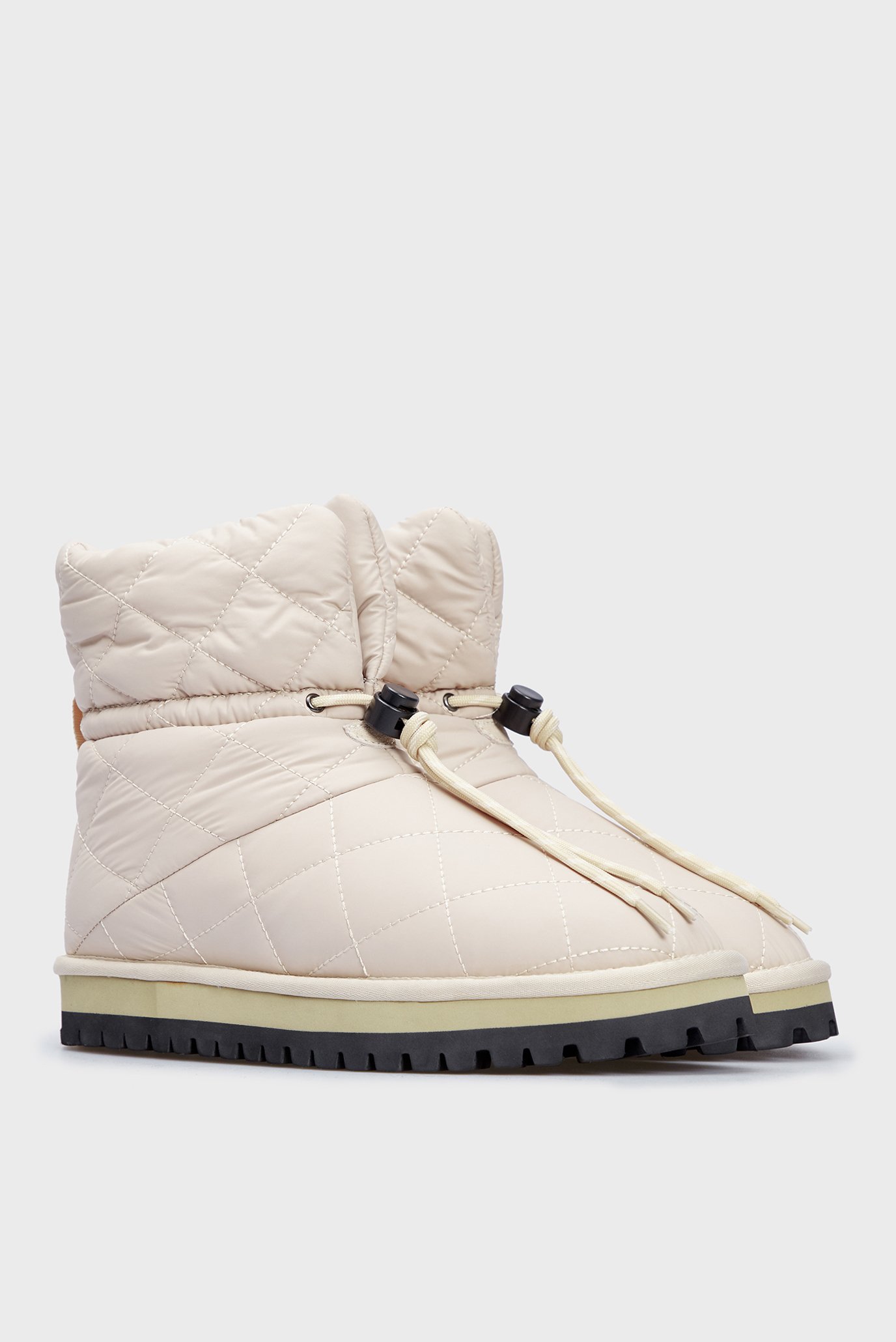 Женские бежевые полусапоги Aylini 3