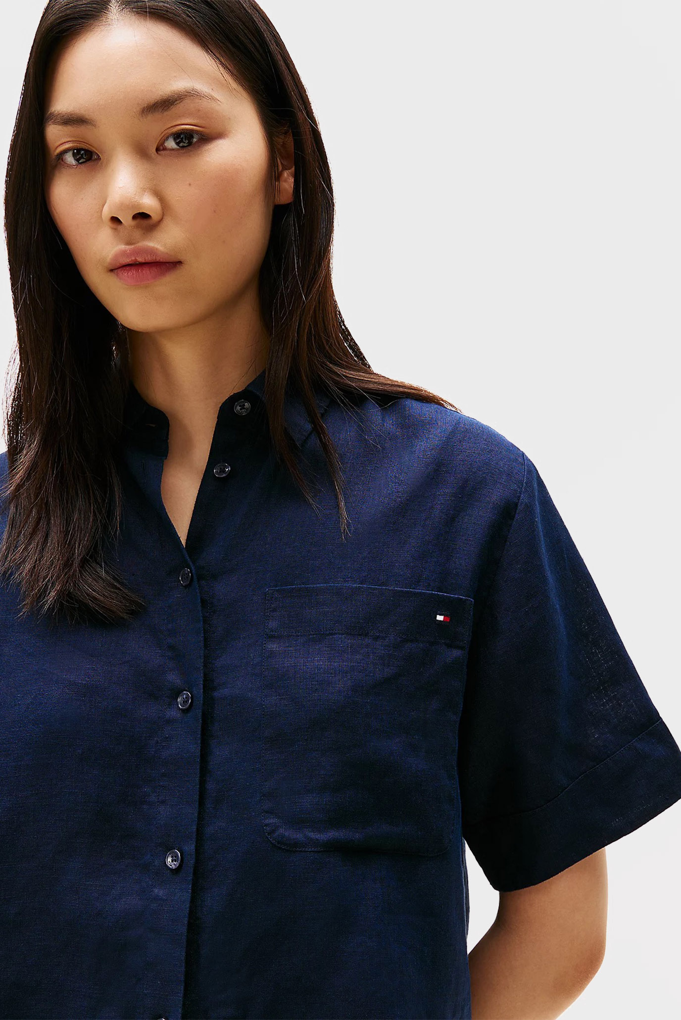 Рубашка с коротким рукавом ESS LINEN RELAXED S S SHIRT 3