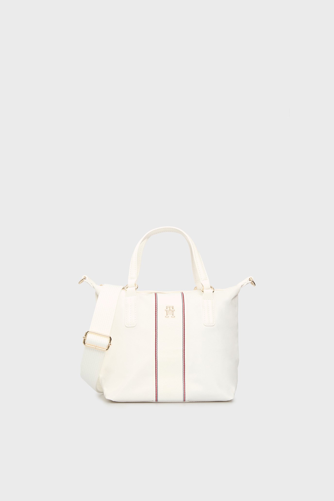 Женская белая сумка POPPY SMALL TOTE CORP 1
