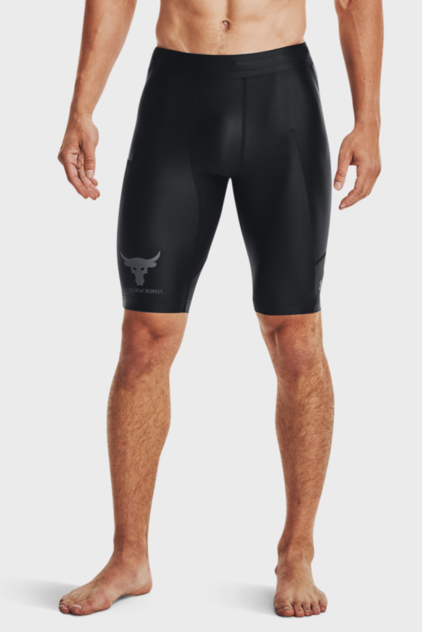Мужские черные шорты UA Pjt Rock HG IsoChill Sts-BLK 1