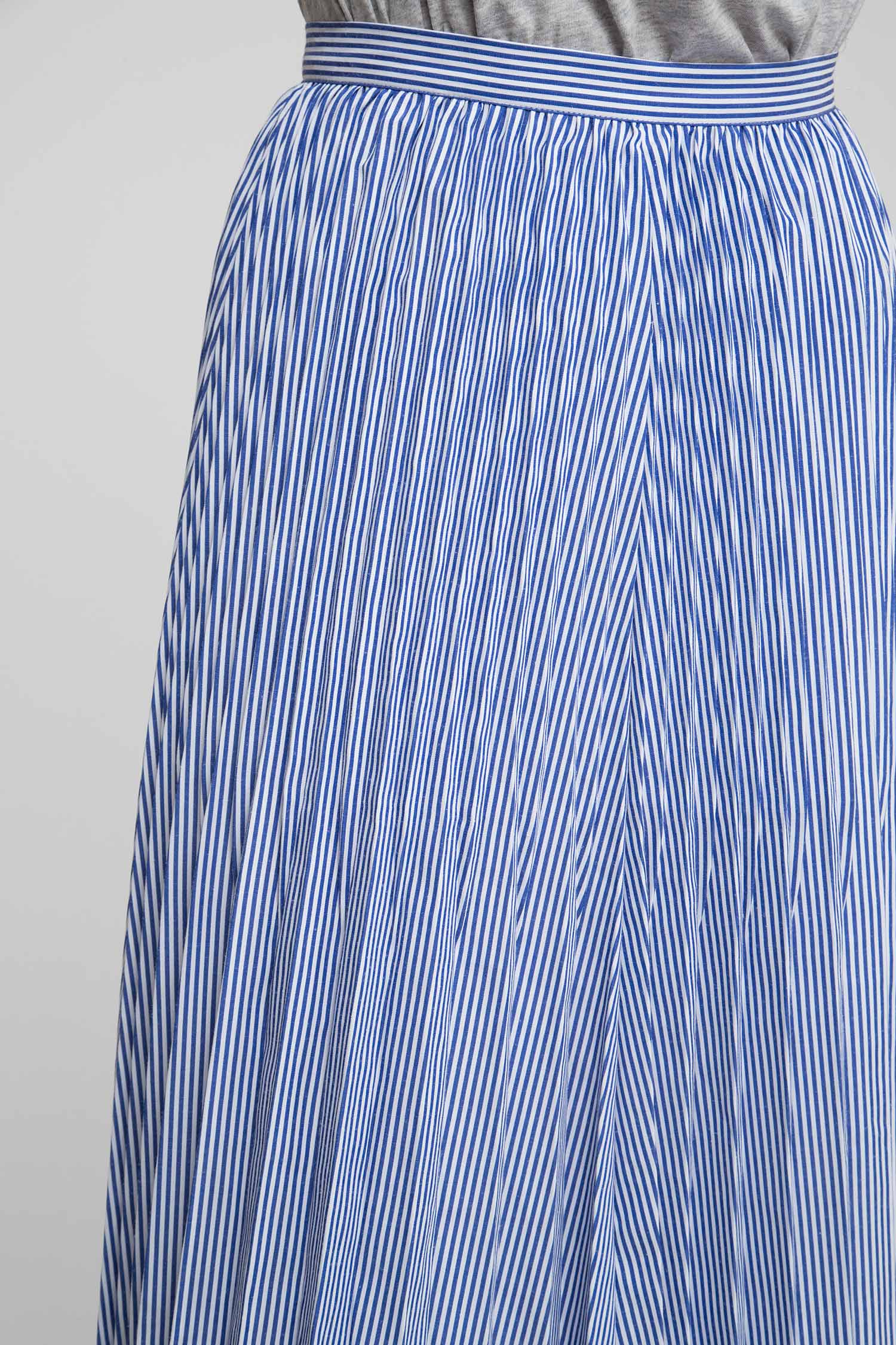 Женская синяя плиссированная юбка DAISY 4