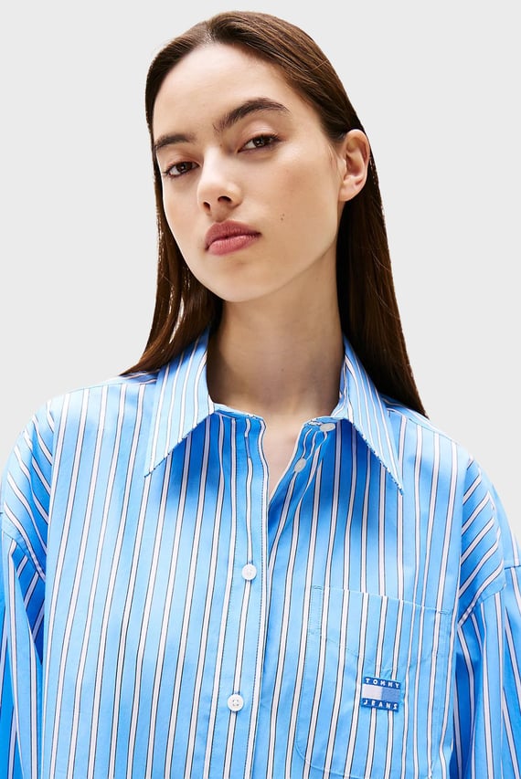 Платье/TJW OVS MINI SHIRT DRESS EXT