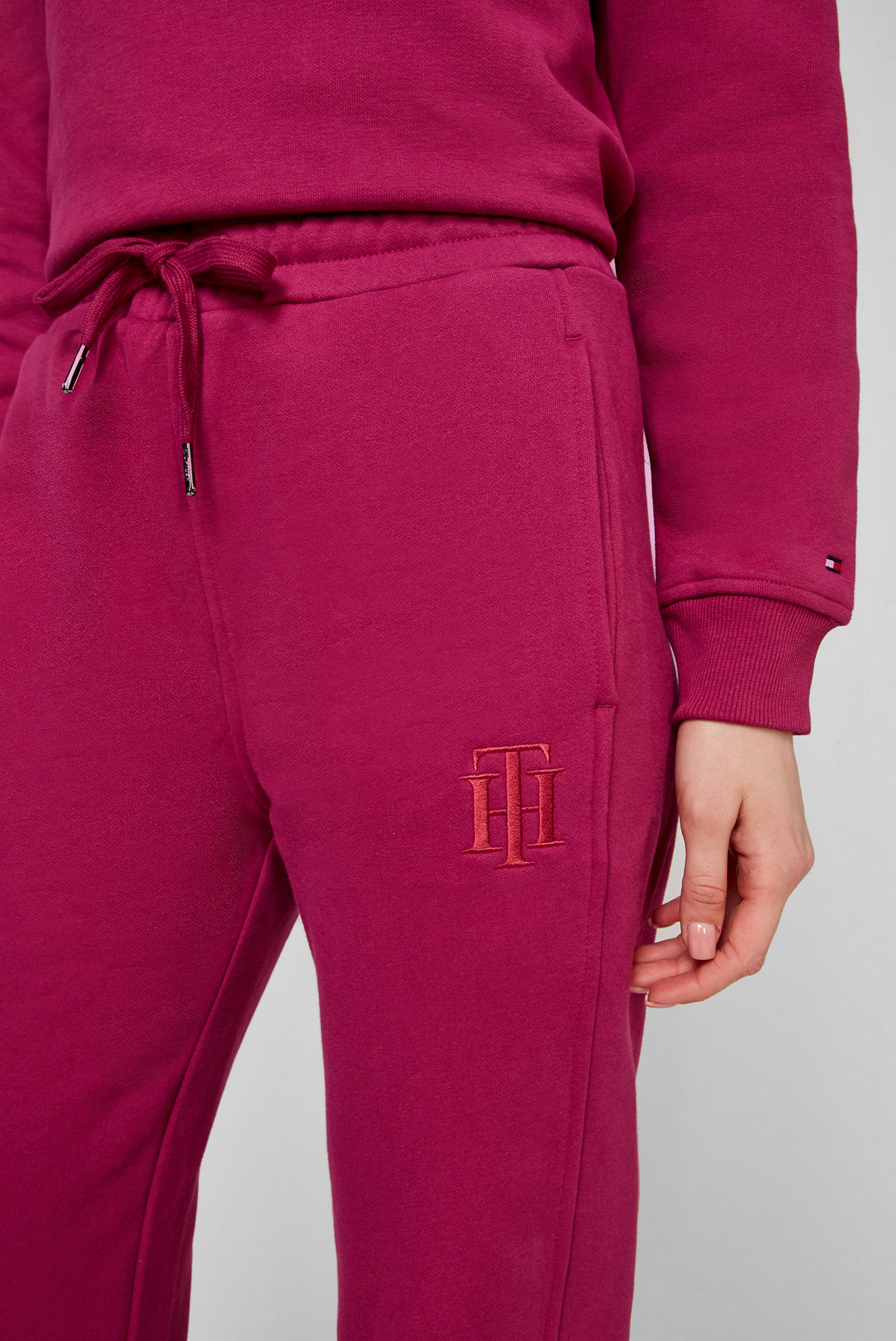 Женские малиновые спортивные брюкиTommy Hilfiger Женские малиновые спортивные брюки 5