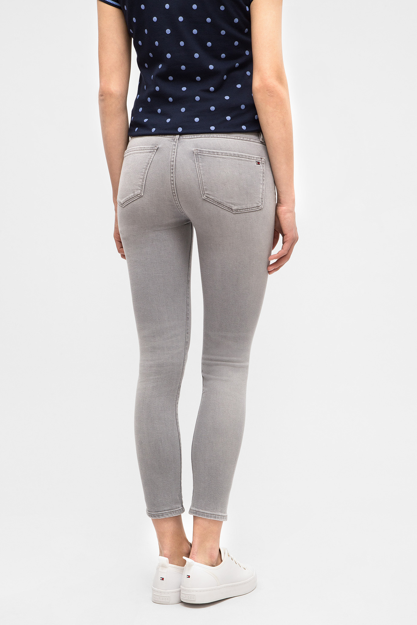 Женские серые джинсы COMO 3