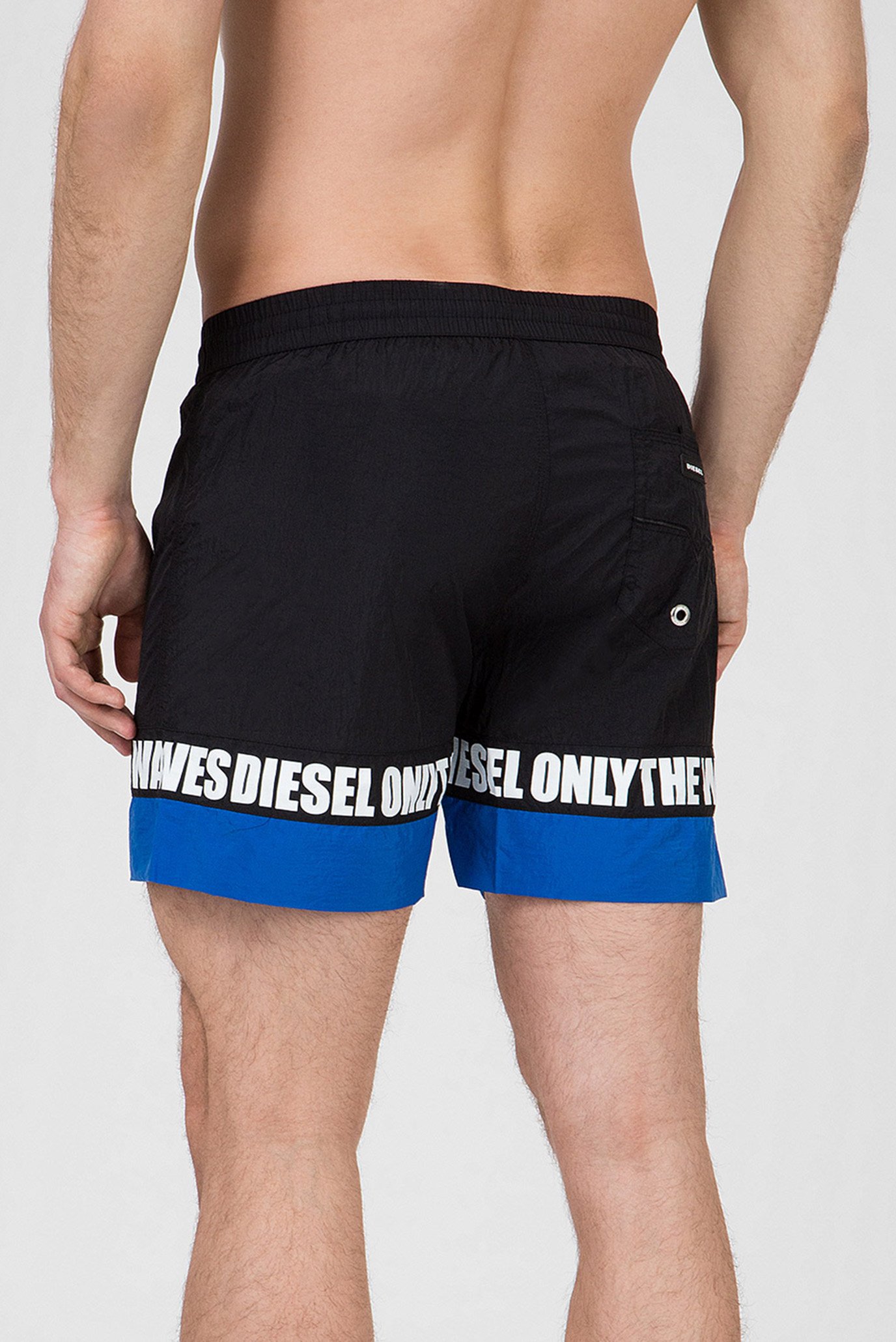 Мужские черные плавательные шорты BMBX-WAVE 2