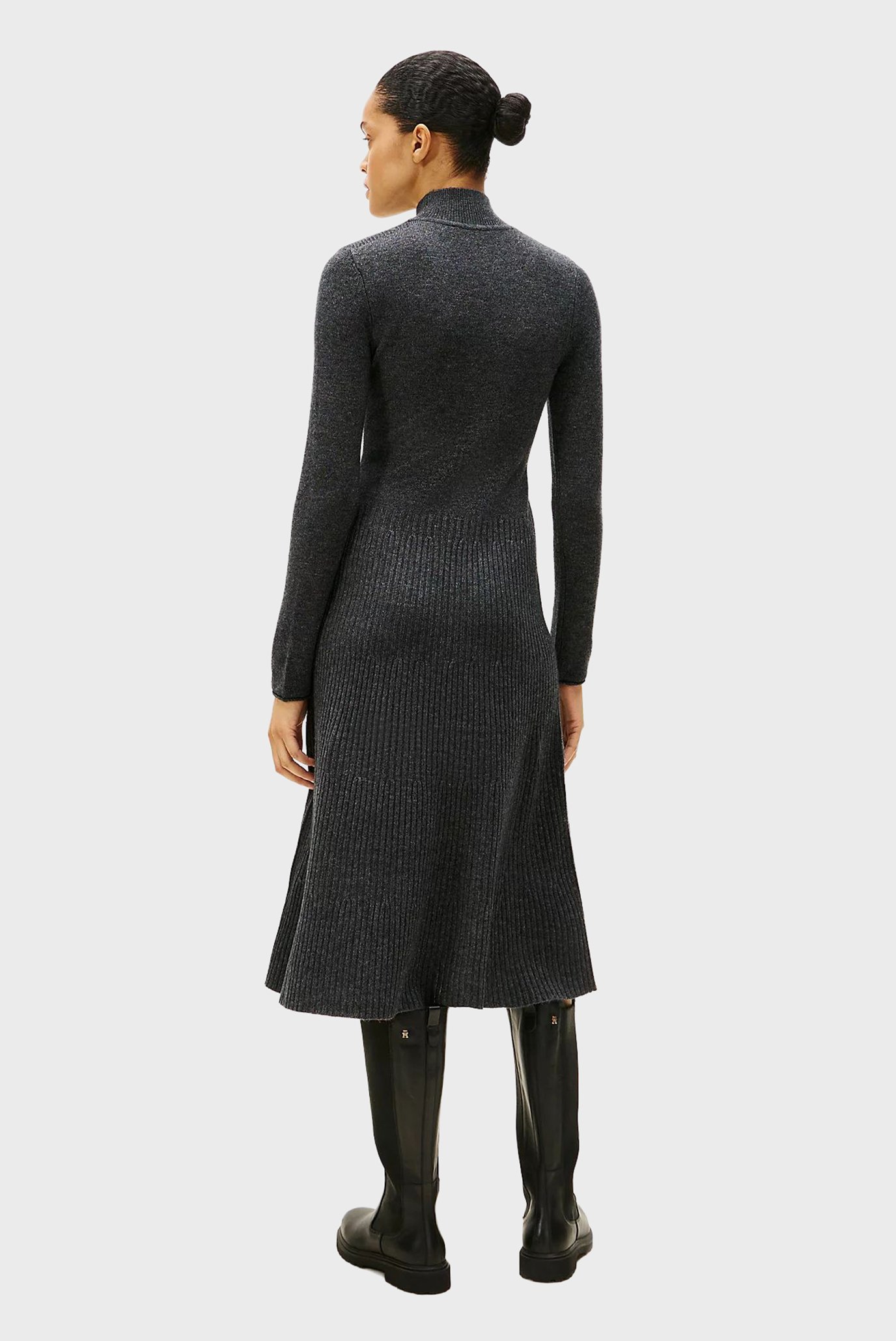 Платье SOFT WOOL LS MOCK-NK SWT DRESS 2
