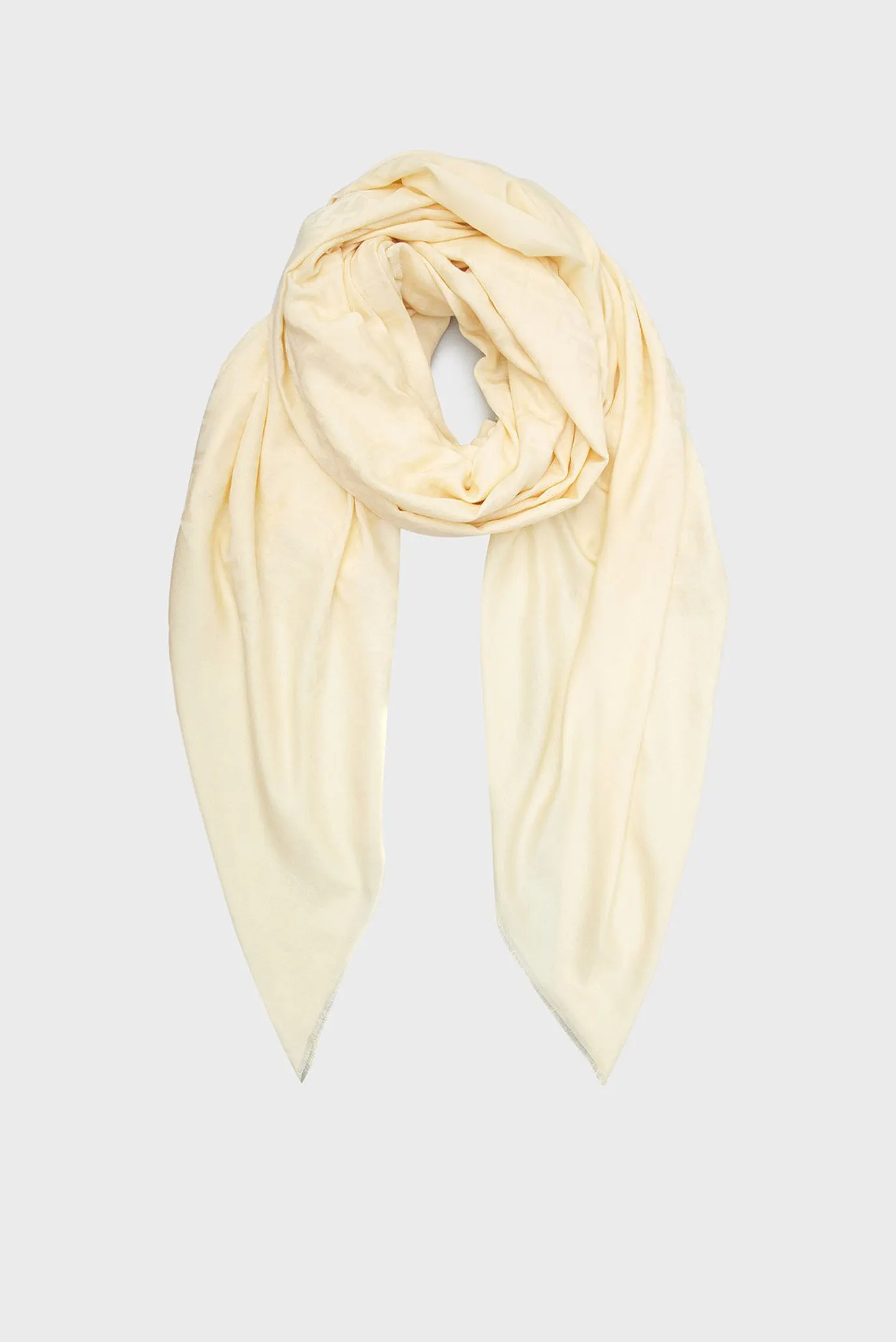 Женский бежевый шарф TH CONTEMPORARY 4