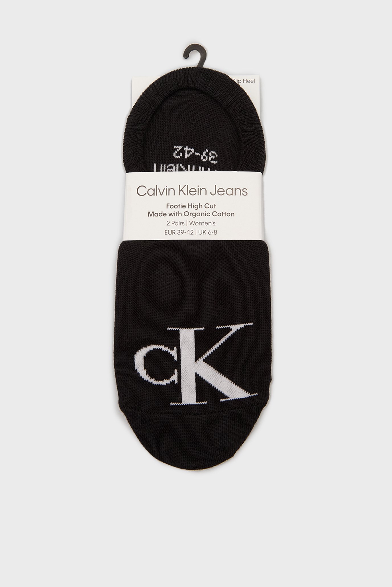 Следы CKJ WOMEN FOOTIE HIGH CUT 2P MONO 1