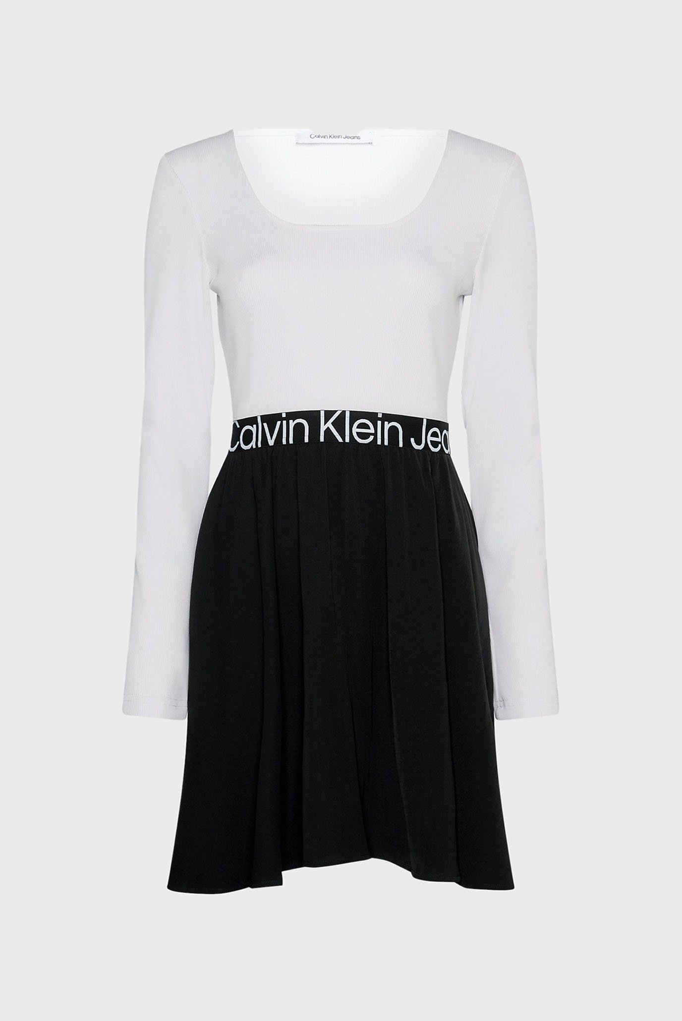 Платье LOGO ELASTIC LONG SLEEVE DRESS 5