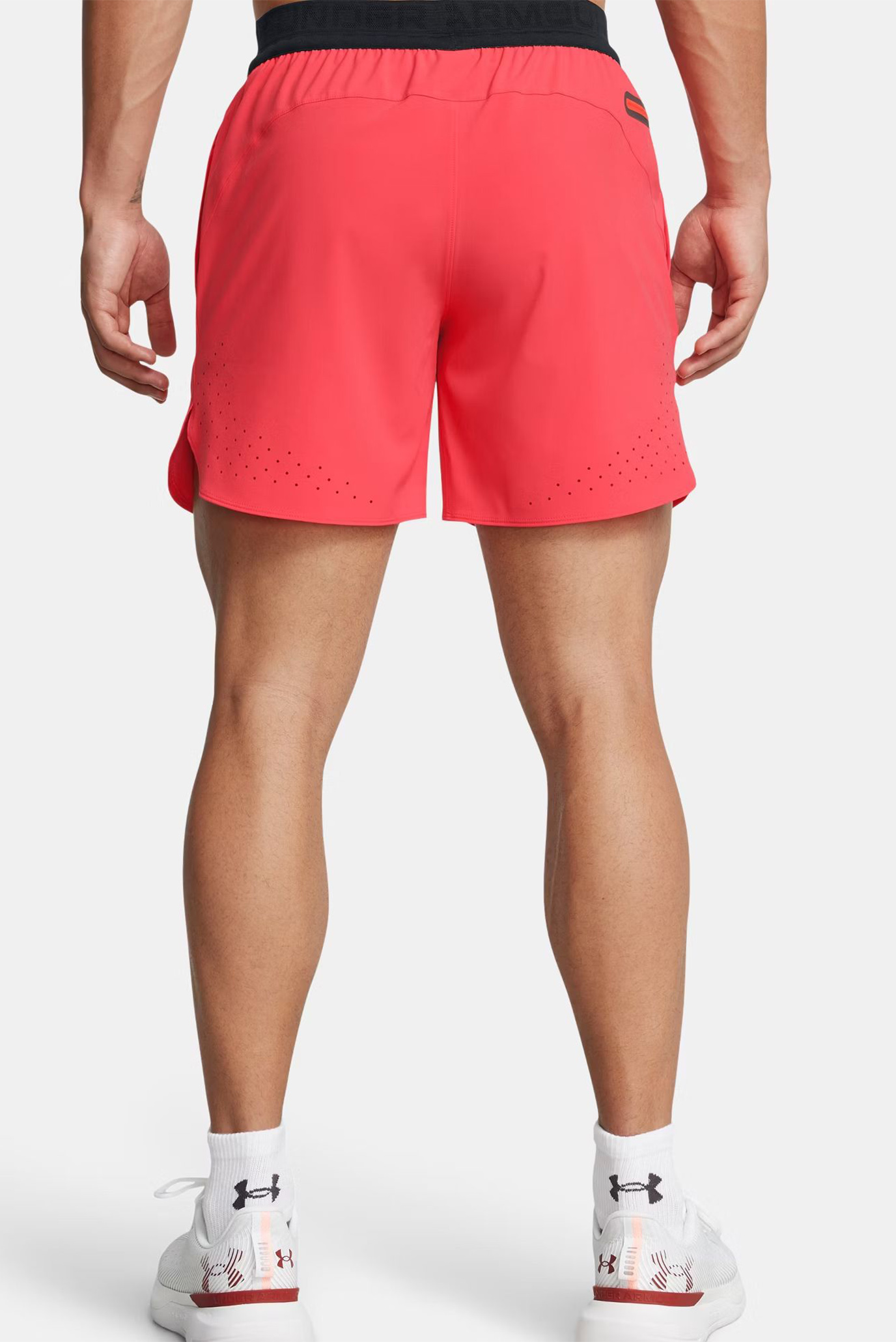 Мужские красные шорты UA Peak Woven Shorts 3