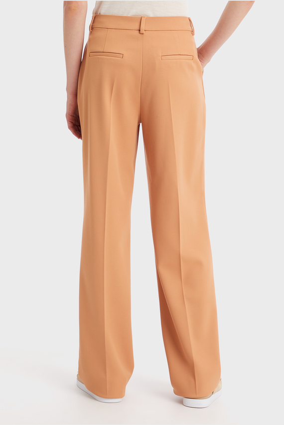 Брюки/WOOL TWILL PLEATED STRAIGHT PANT