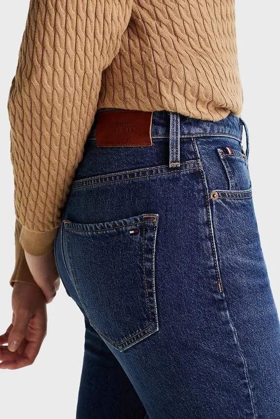 Женские темно-синие джинсы SLIM CIGARETTE HW A LOU Tommy Hilfiger