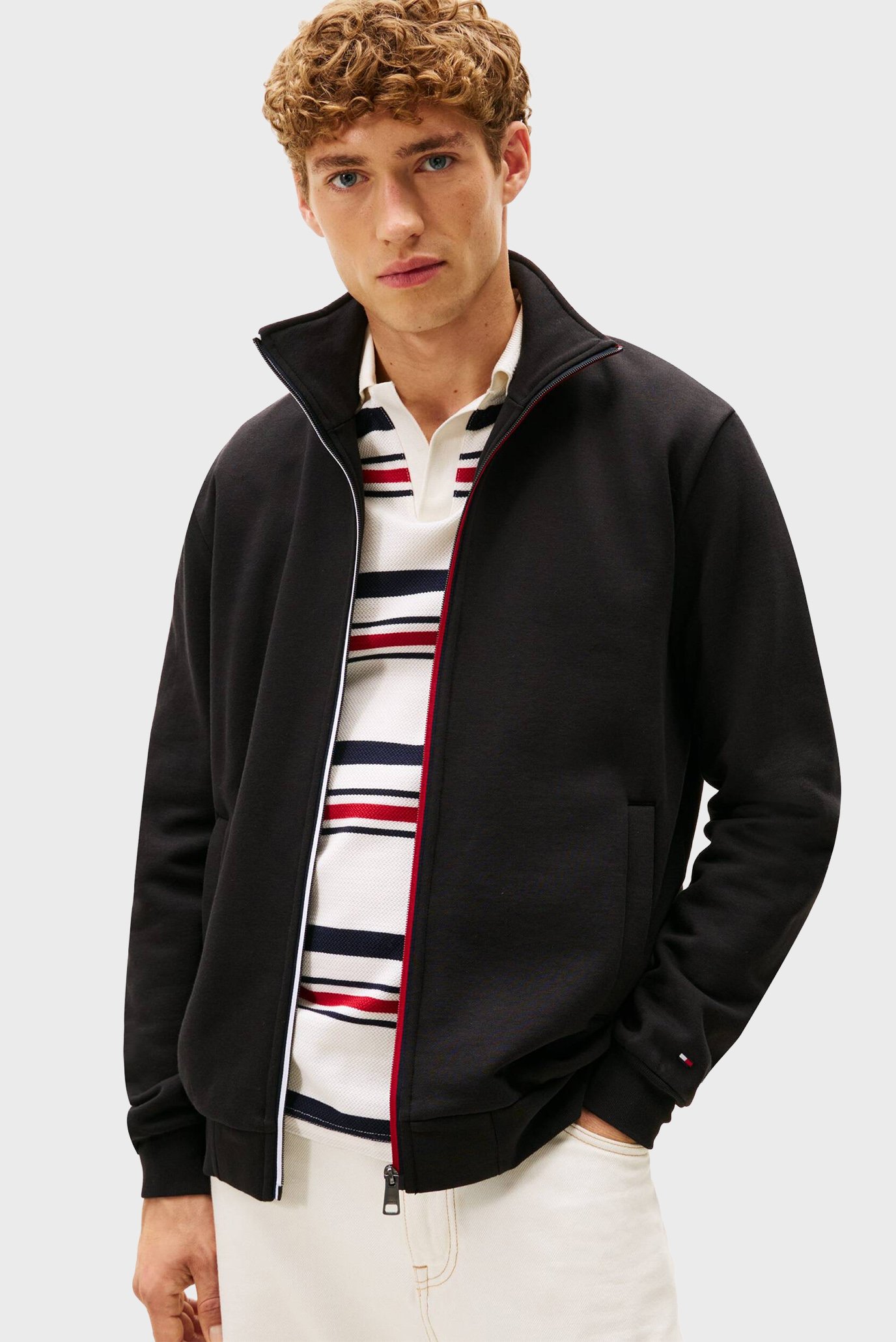 Реглан GLOBAL STRIPE ZIP THROUGH 1