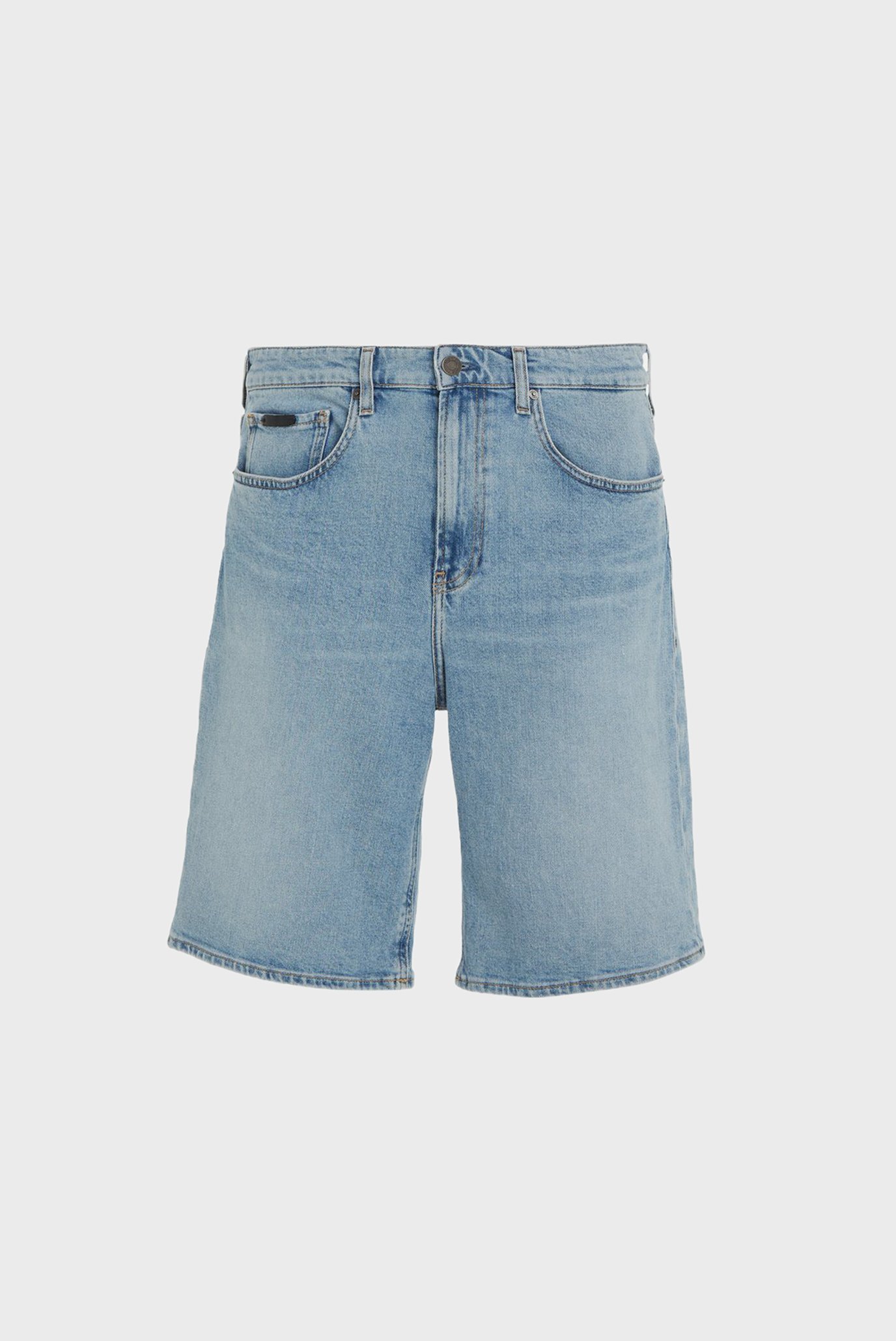 Мужские голубые джинсовые шорты RELAXED SHORT ICONIC 1