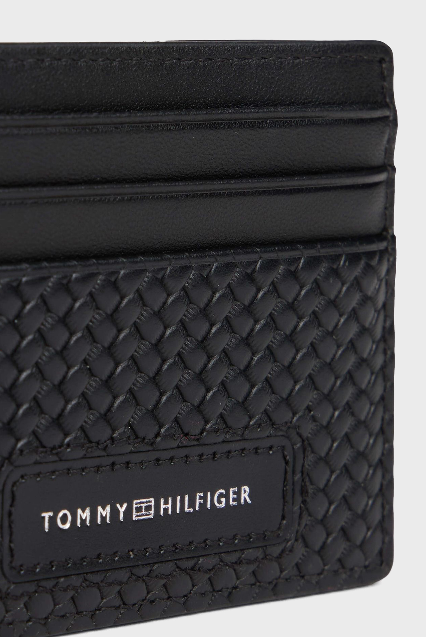 Кошелек TH WOVEN TEXTURE CC HOLDER 4