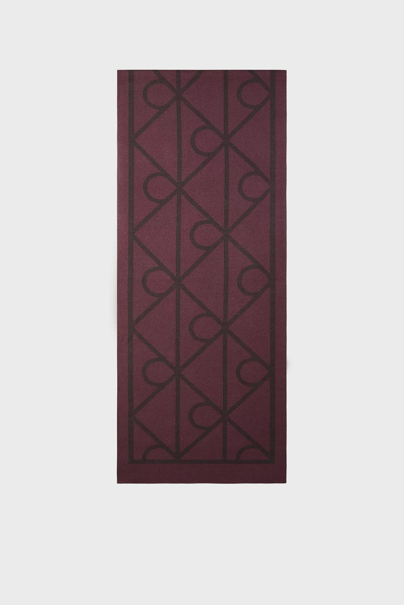 Шарф EMBLEM AOP JCQ FINE RIB SCARF 1
