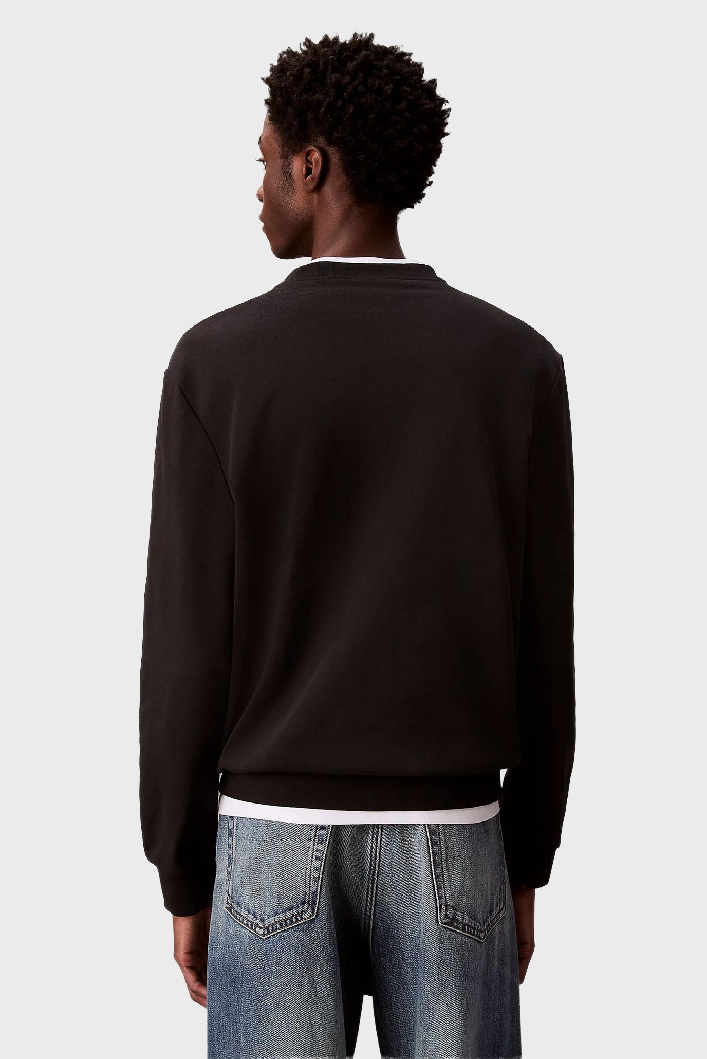 Свитшот LS 350TERRY EU WHSL BADGE CREWNECalvin Klein Jeans Свитшот LS 350TERRY EU WHSL BADGE CREWNE 3