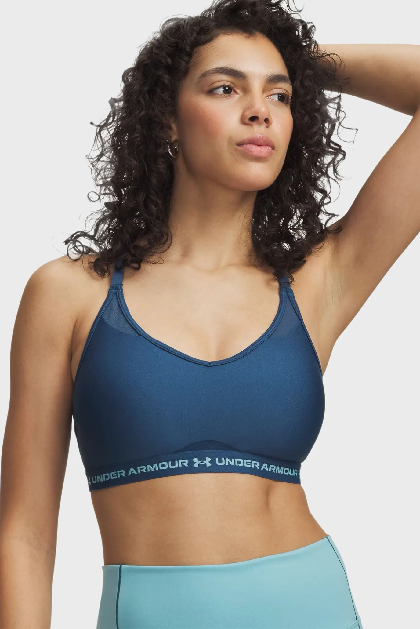 Топ UA Crossback Low Bra-BLU 2