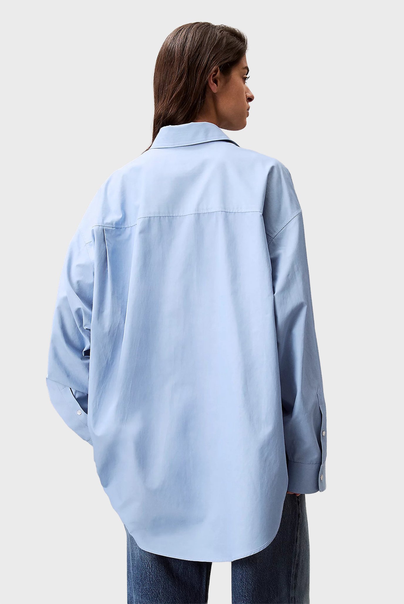 Рубашка Lustrous CTTN LS Oversized ShirtCalvin Klein Рубашка Lustrous CTTN LS Oversized Shirt 4