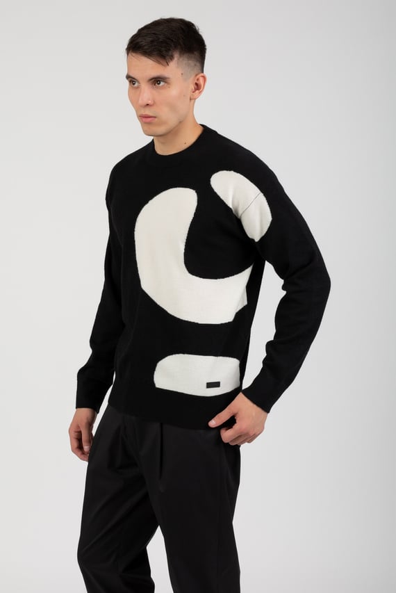 Свитер ABSTRACT GRAPHIC SWEATER