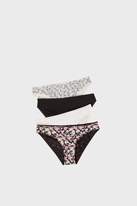 Набор белья SEVGI - 4 SLIPS Набор белья SEVGI - 4 SLIPS