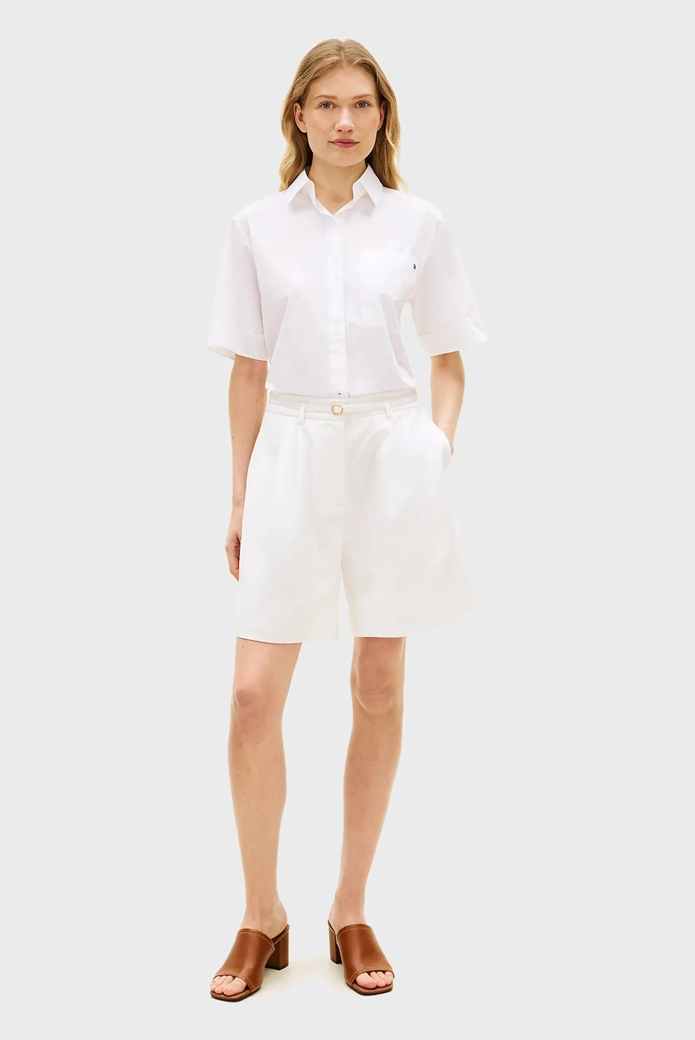 Шорты LINEN BLEND SHORT 2