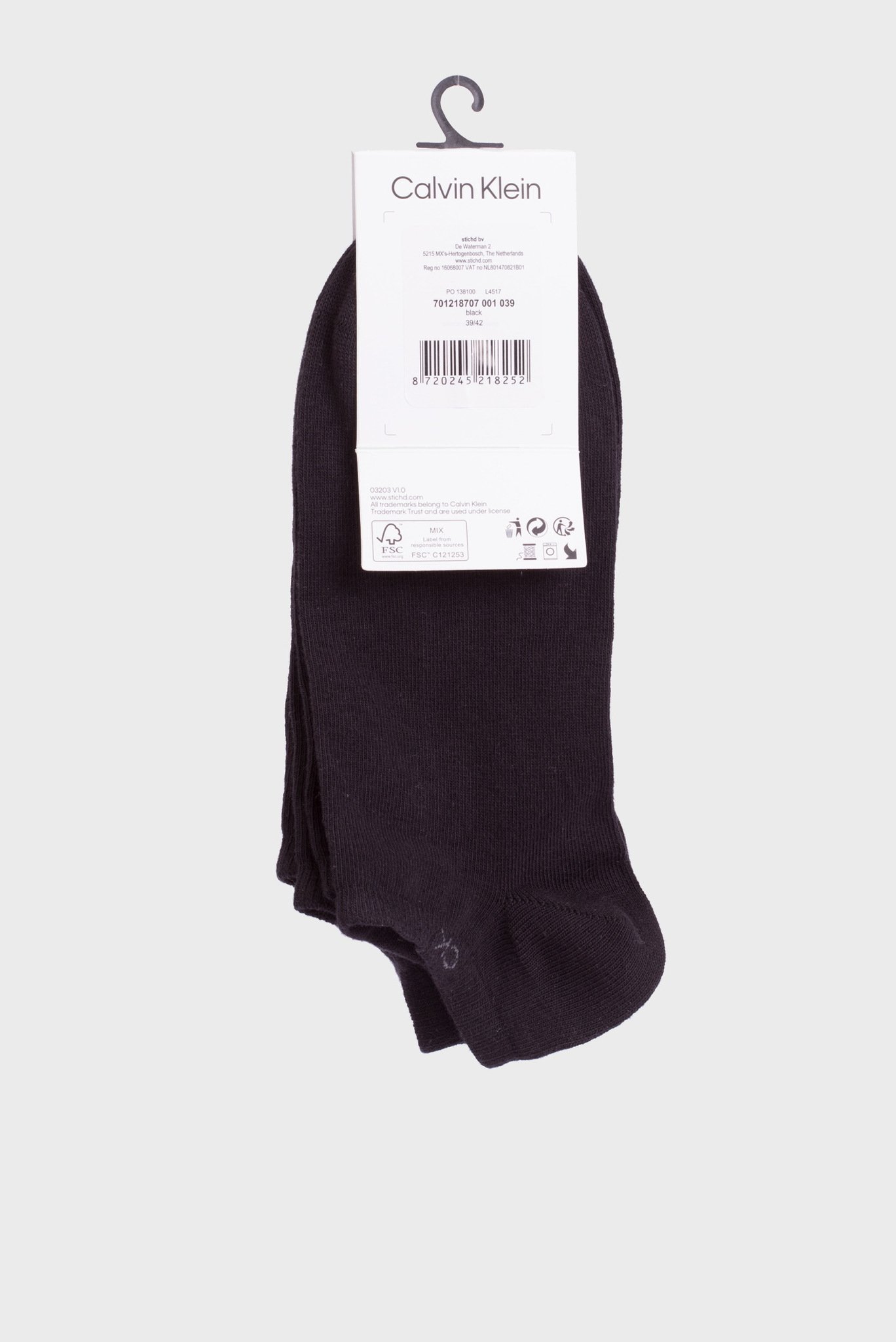 Носки CK MEN SNEAKER 2P 2