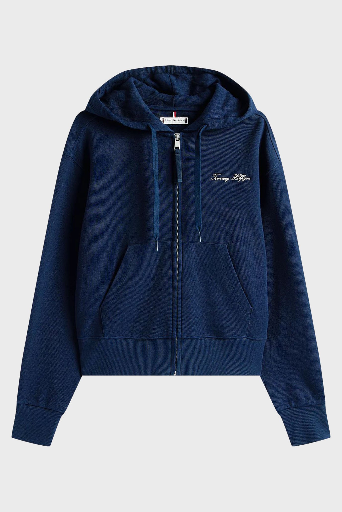 Реглан/SCRIPT REG PIQUE ZIP-UP HOODIE 5
