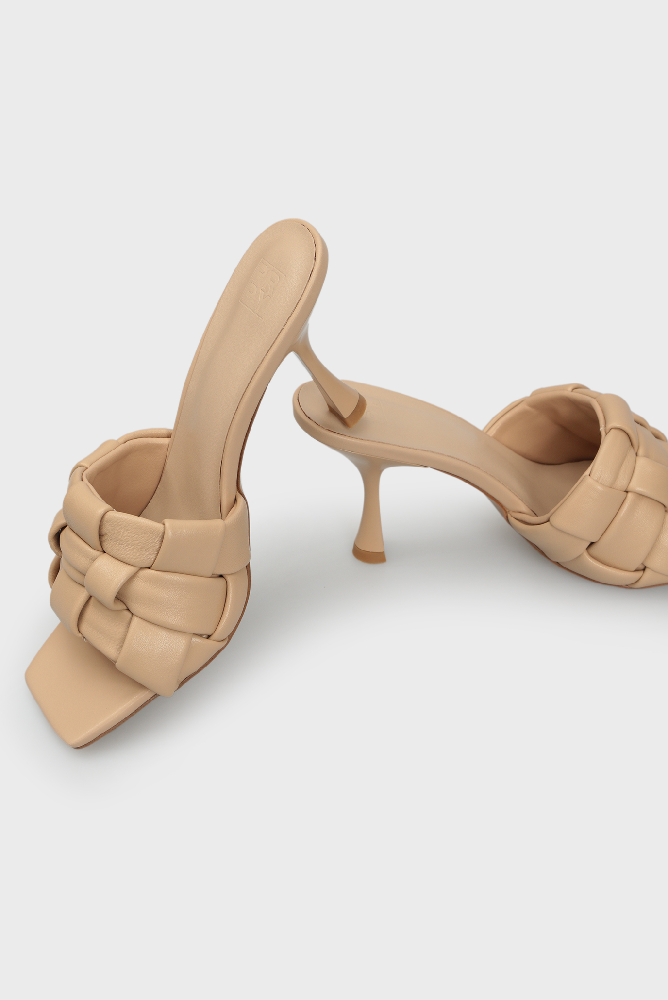 Женские бежевые кожаные мюли AylaPRPY Женские бежевые кожаные мюли Ayla 6