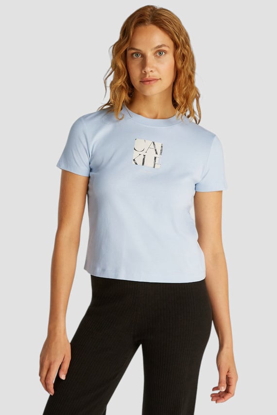 Футболка FRONT PHOTO GRAPHIC BABY TEE Calvin Klein Jeans