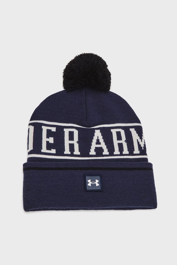 Мужская темно-синяя шапка M Halftime Pom Beanie