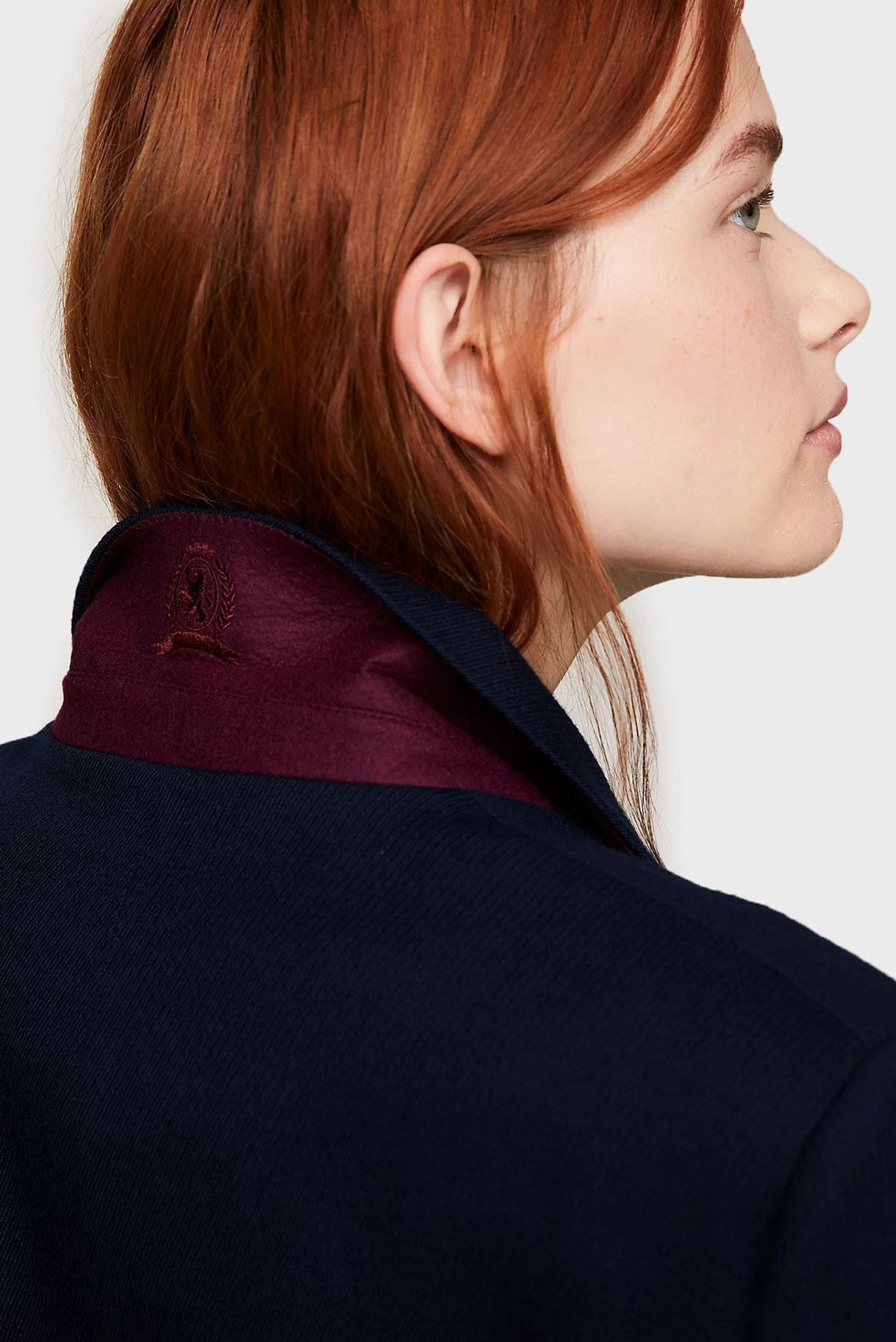 Женский темно-синий шерстяной жакет THC WOOL TWILL PREP DB BLAZER 6