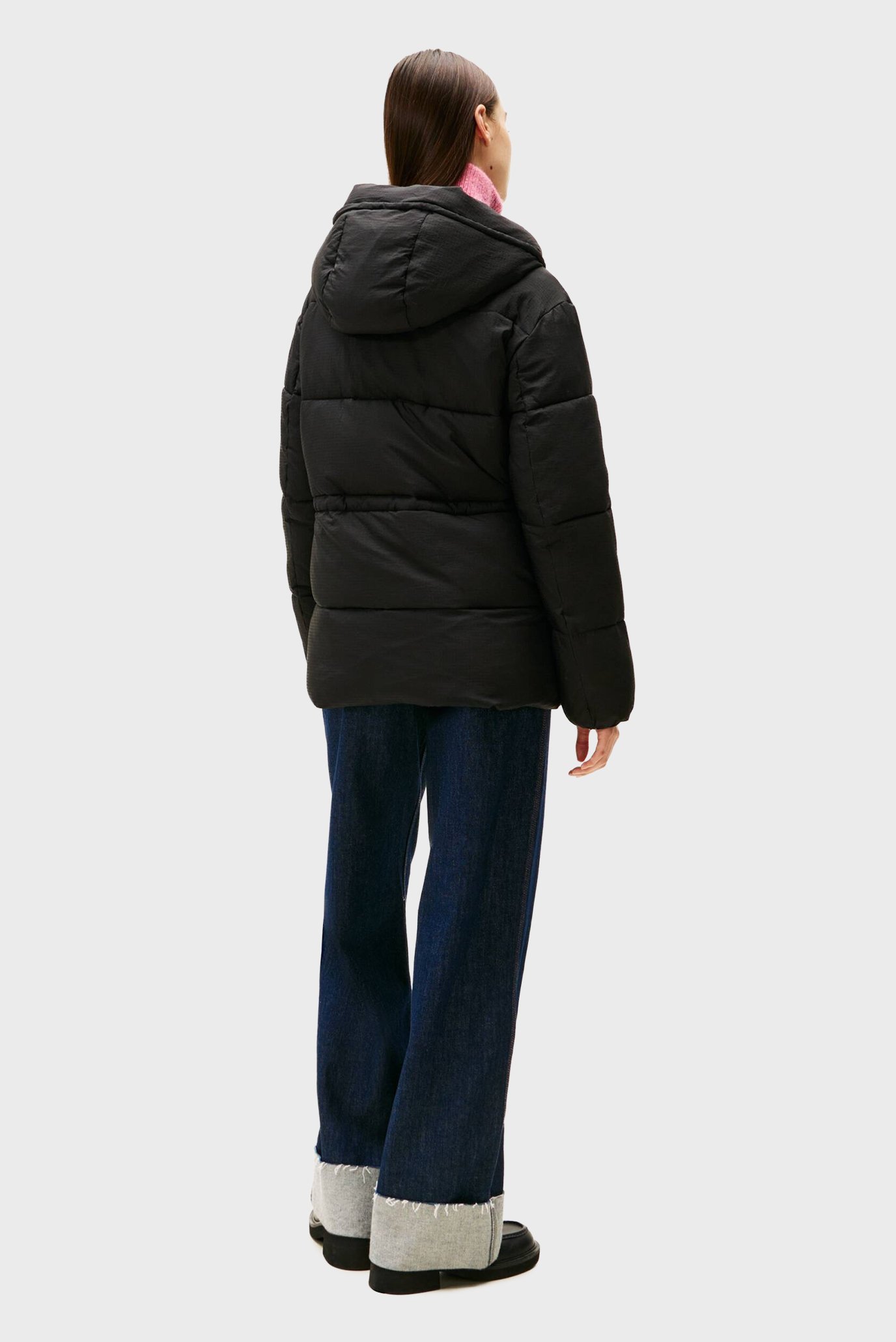 Куртка зимняя TJW HOODED MIDI PUFFER JACKET 3