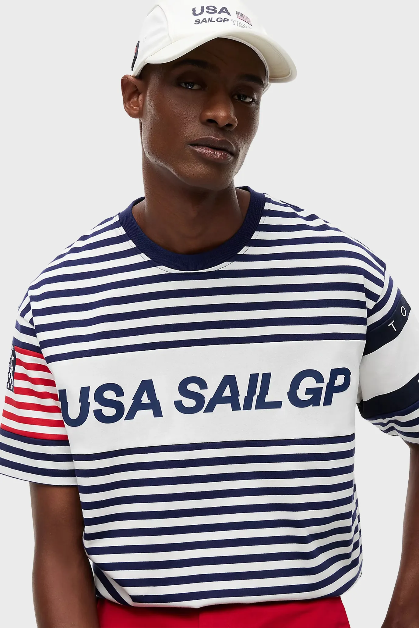 Футболка US SAILGP MARINE STRIPE TEE 5