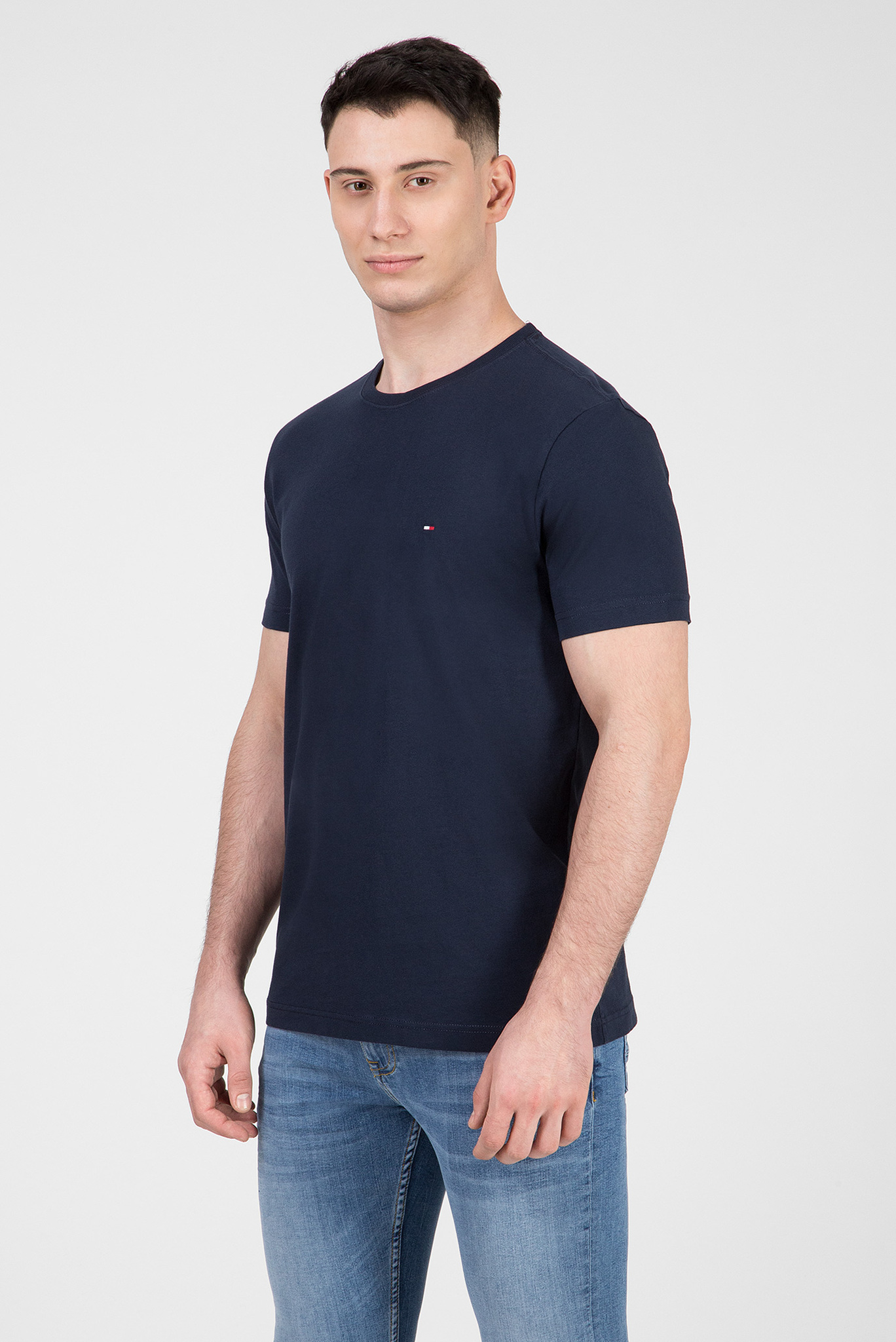 Мужская темно-синяя футболка ESSENTIAL 2