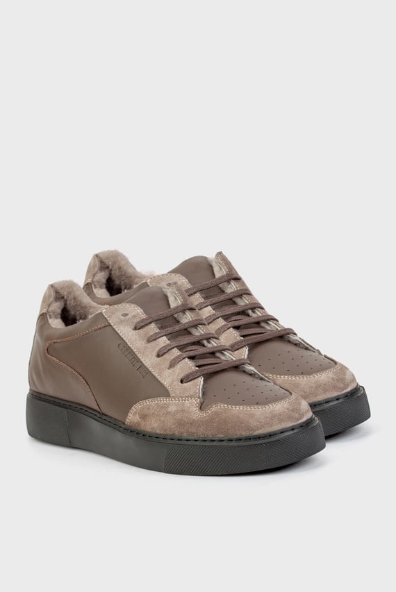 Кеды MAN SHOES SNEAKERS CERRUTI I88I -sz. 45 TAUPE
