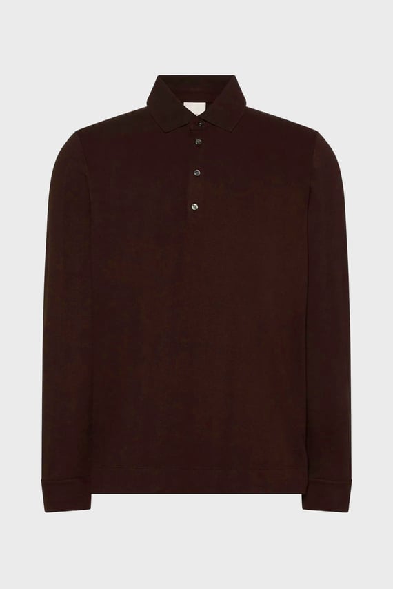 Поло с длинным рукавом LS JACQUARD WOOL POLO Calvin Klein