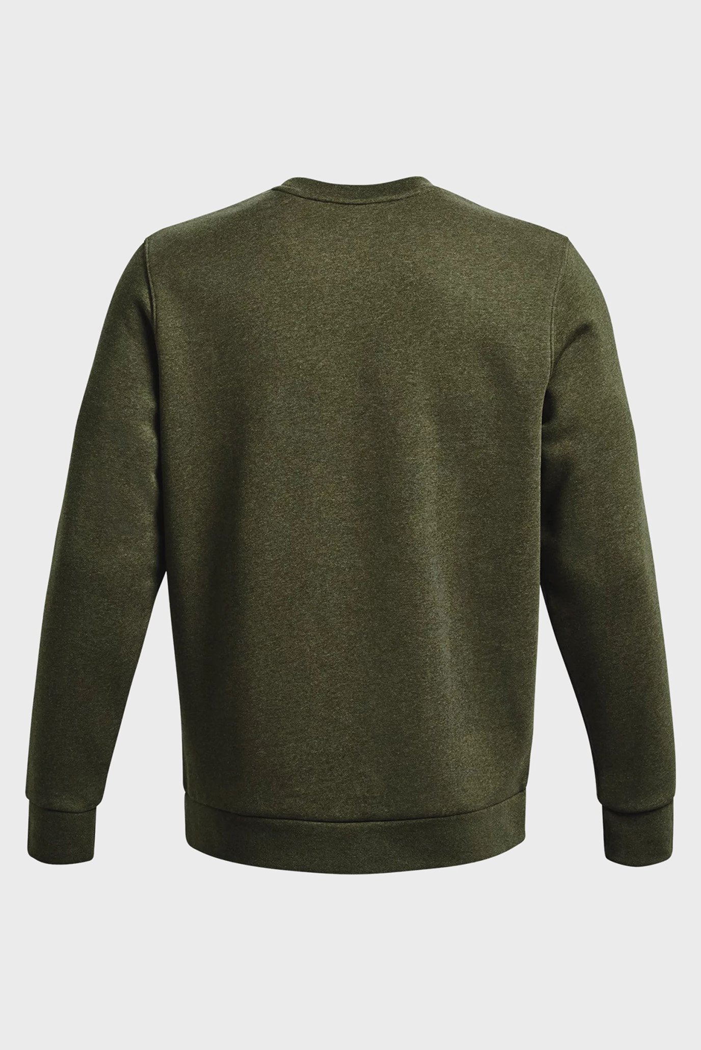 Мужской оливковый свитшот UA Essential Fleece Crew-GRNUnder Armour Мужской оливковый свитшот UA Essential Fleece Crew-GRN 6