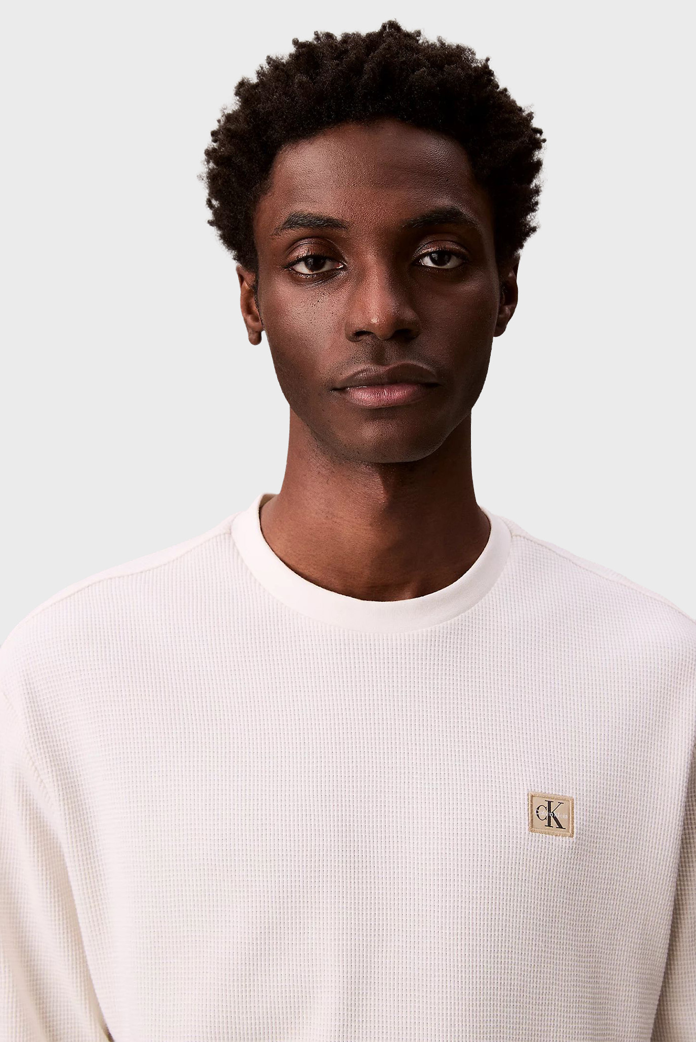 Лонгслив LS WAFFLE BADGE CREWNK TEE 6