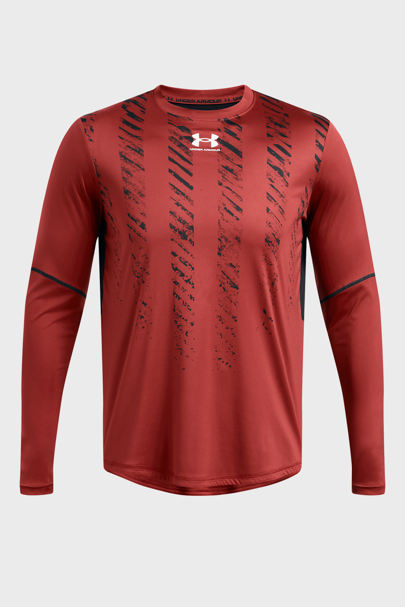 Мужской красный лонгслив UA M's Ch. Pro LS Jersey 3