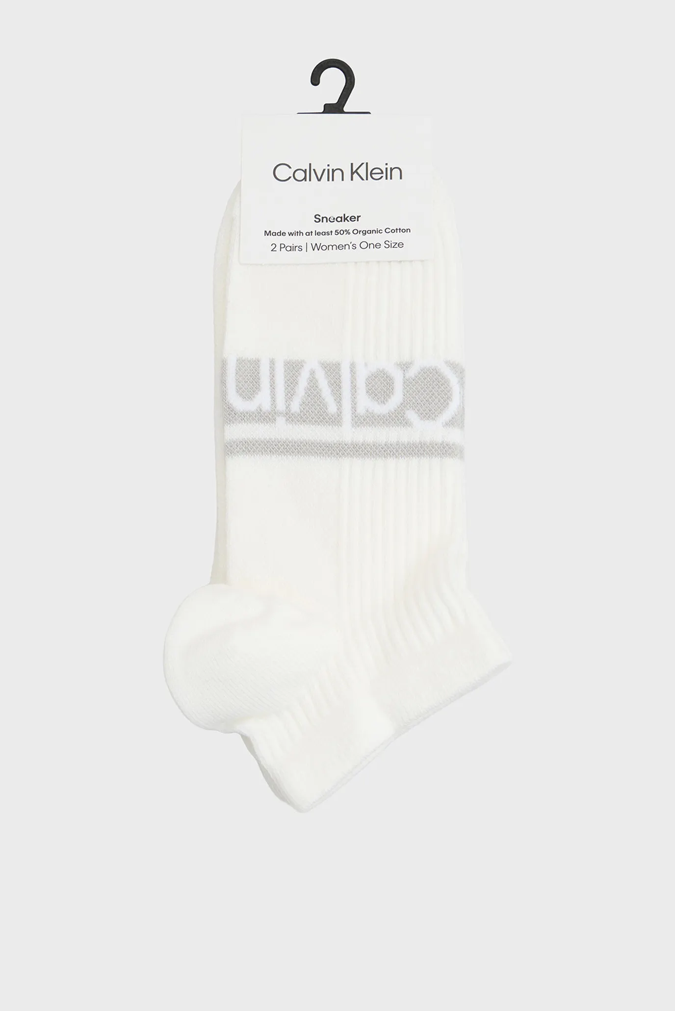 Носки CK WOMEN SNEAKER 2P LOGO STRIP 1