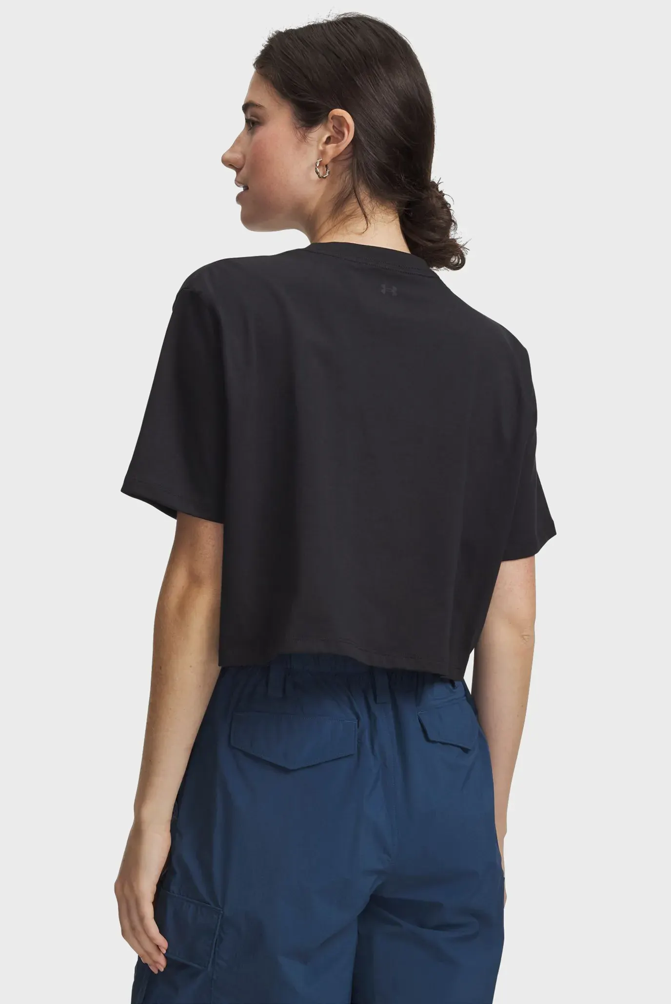 Футболка UA W SCRIPTHEART CROP SS 2