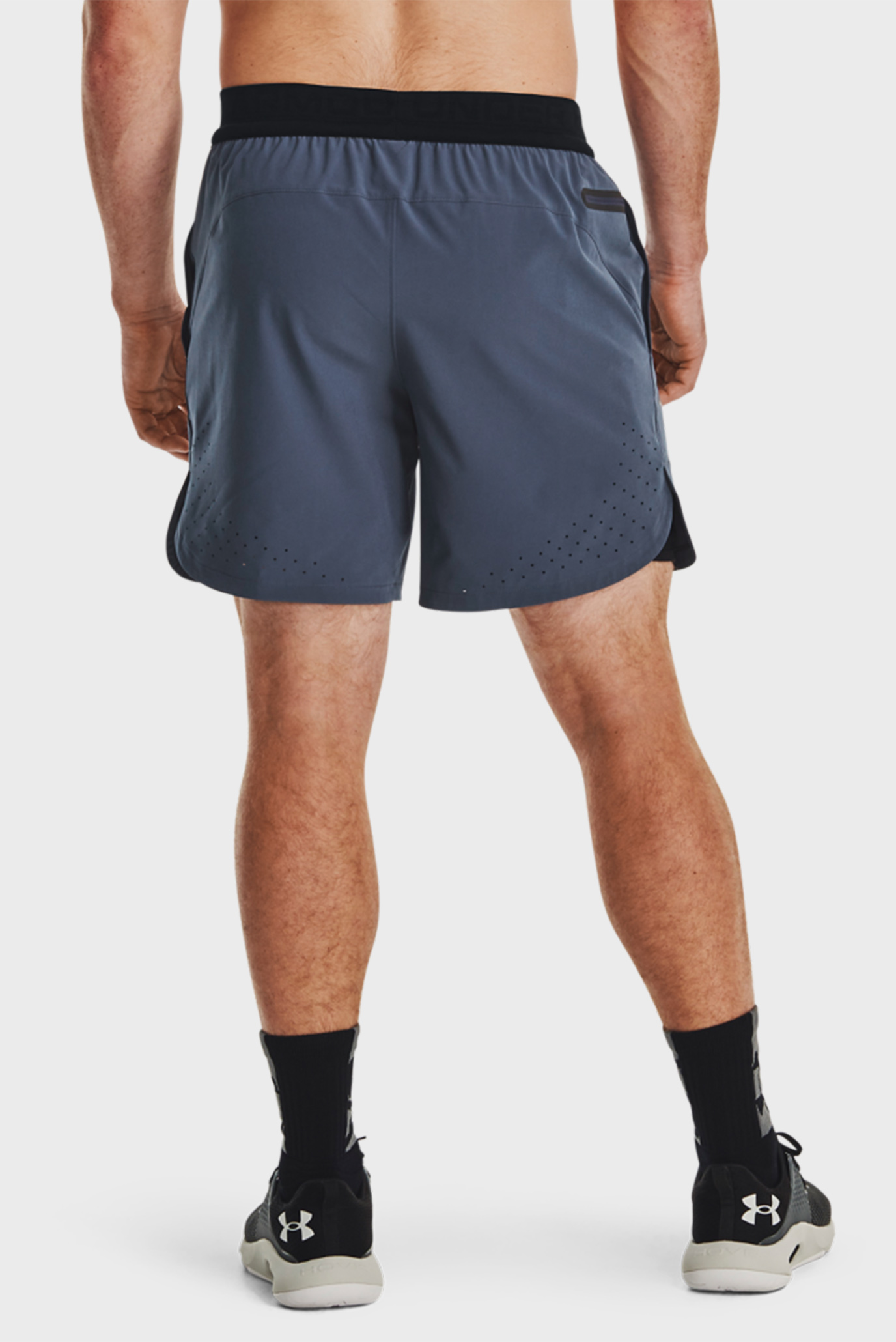 Мужские серые шорты UA Peak Woven Shorts 10