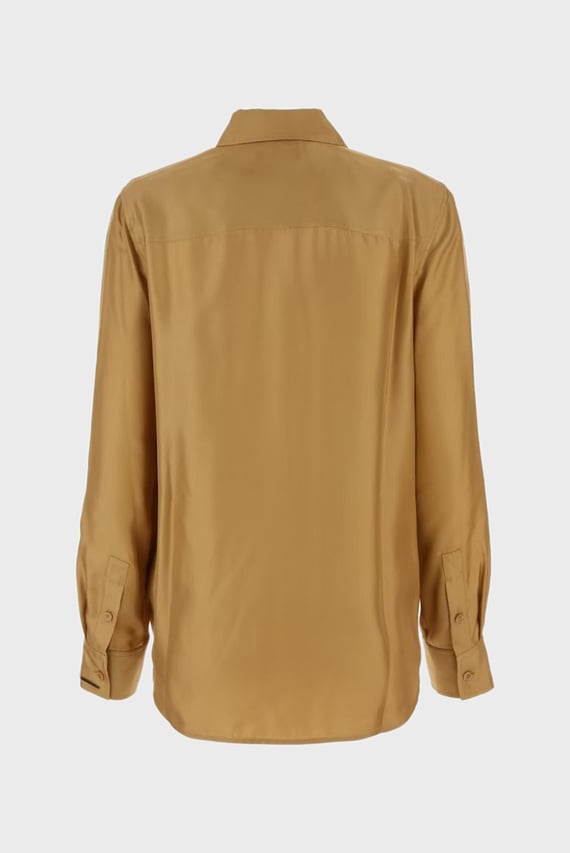 Рубашка SILK SPLIT SLEEVE SHIRT