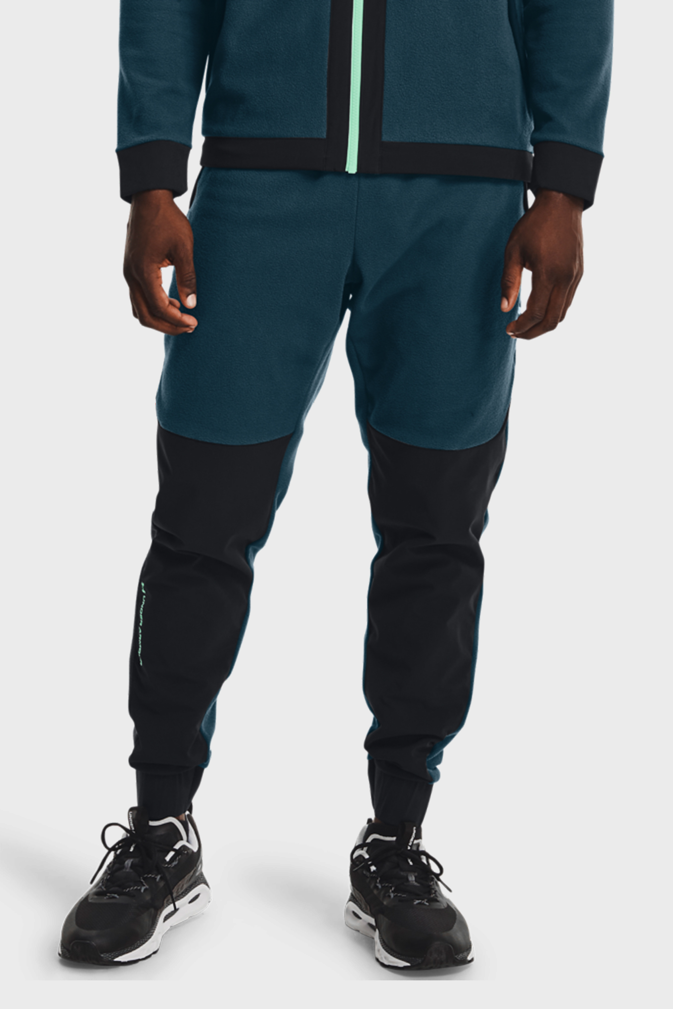Мужские синие спортивные брюки UA RUSH ™ FLEECE PANT 1