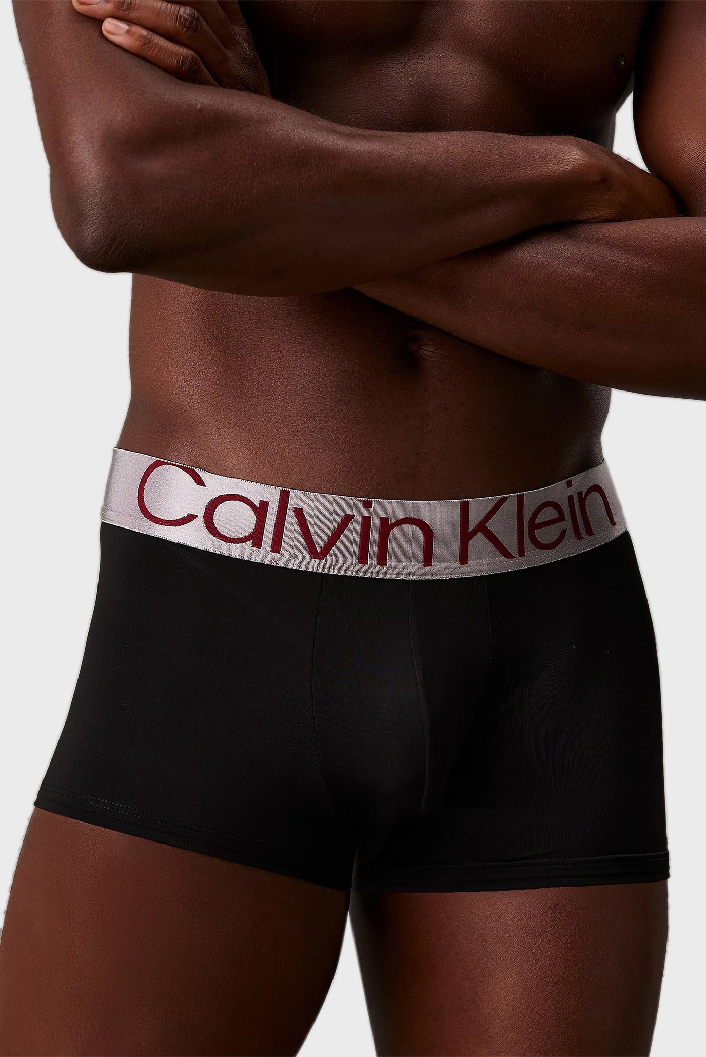 Мужские черные боксеры (3 шт) LOW RISE TRUNKCalvin Klein Мужские черные боксеры (3 шт) LOW RISE TRUNK 5