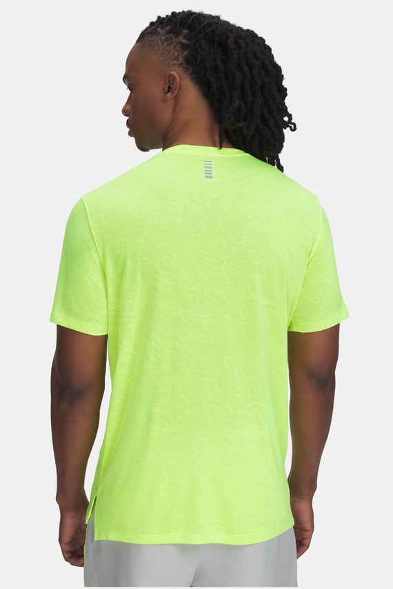 Футболка UA LAUNCH CAMO SHORTSLEEVE-YLW