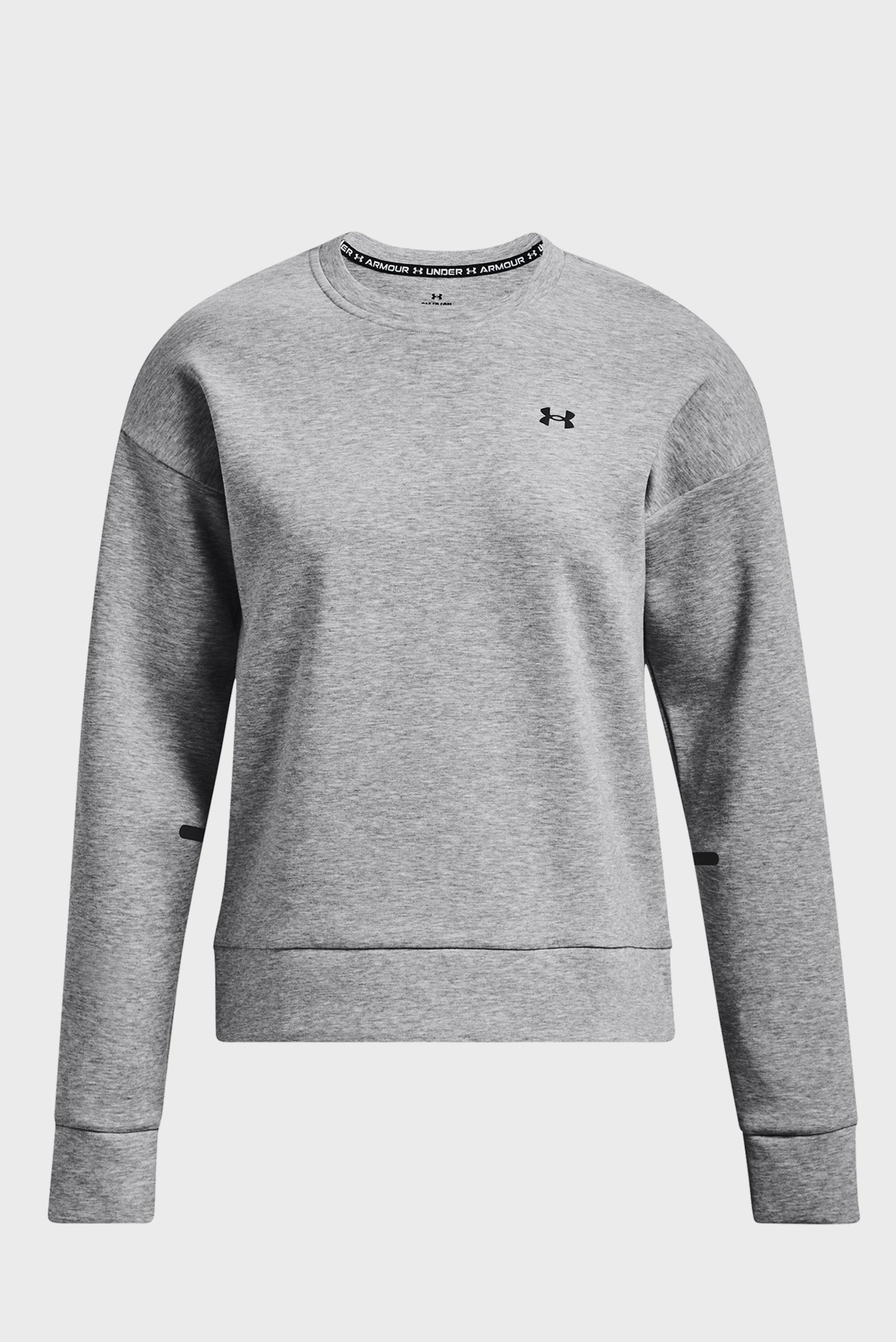 Женский серый свитшот Unstoppable Flc CrewUnder Armour Женский серый свитшот Unstoppable Flc Crew 5