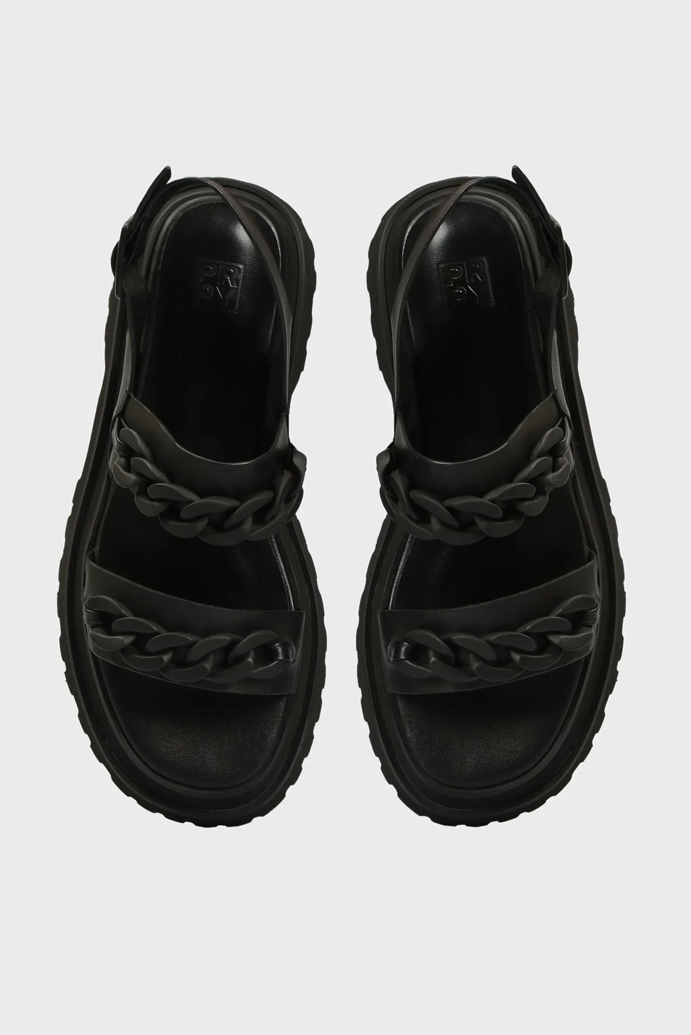 Женские черные кожаные сандалии Sicilia 4