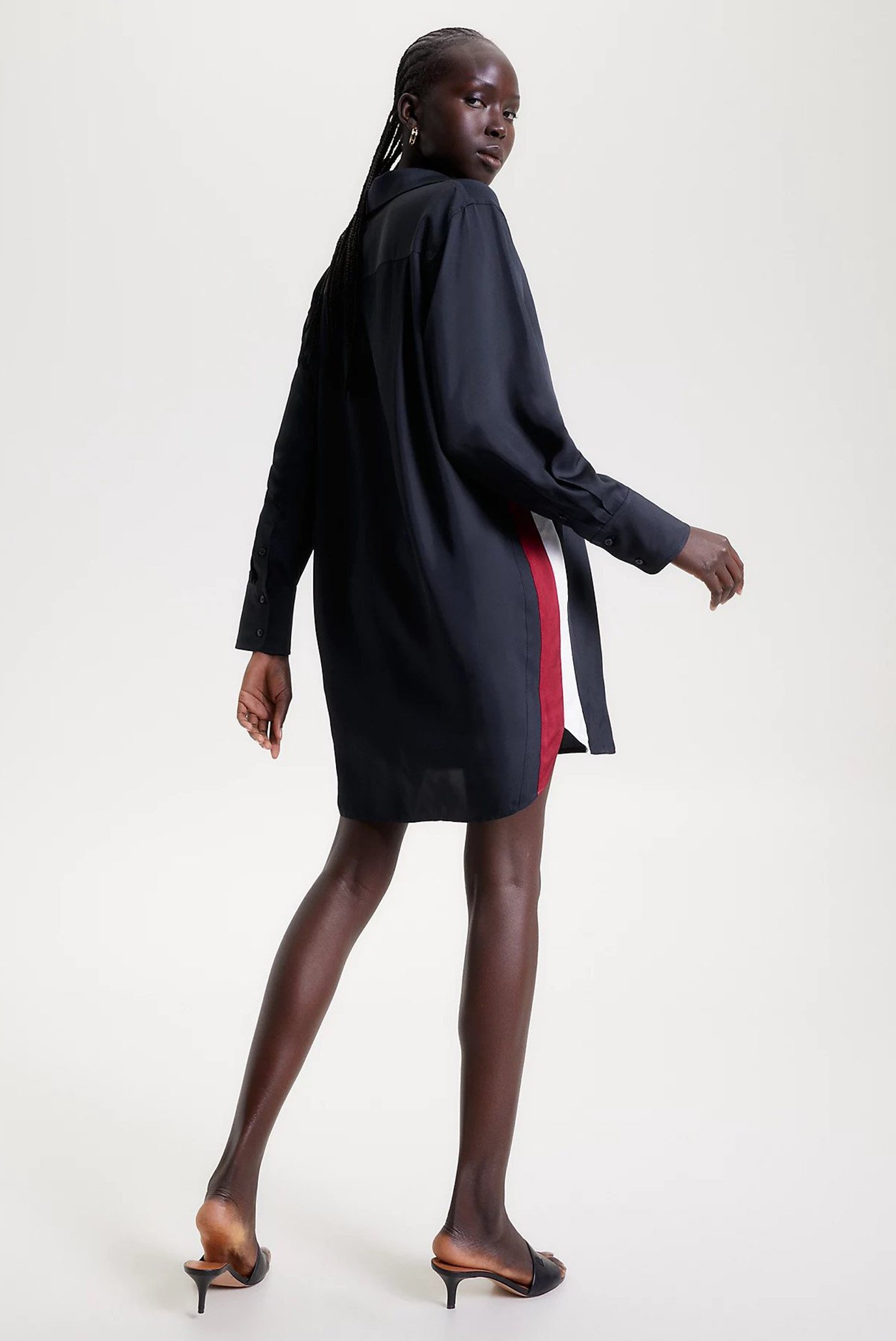 Платье PIECED GLB STP SHORT SHIRT DRESS 3